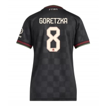 Bayern Munich Leon Goretzka #8 Replika Tredjedrakt Dame 2025-26 Kortermet