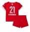 Bayern Munich Lucas Hernandez #21 Replika Hjemmedrakt Barn 2022-23 Kortermet (+ bukser)