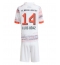 Bayern Munich Luis Diaz #14 Replika Bortedrakt Barn 2025-26 Kortermet (+ bukser)