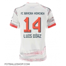 Bayern Munich Luis Diaz #14 Replika Bortedrakt Dame 2025-26 Kortermet