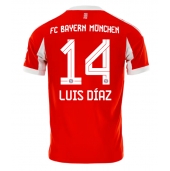 Bayern Munich Luis Diaz #14 Replika Hjemmedrakt 2025-26 Kortermet
