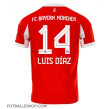 Bayern Munich Luis Diaz #14 Replika Hjemmedrakt 2025-26 Kortermet
