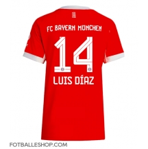 Bayern Munich Luis Diaz #14 Replika Hjemmedrakt Dame 2025-26 Kortermet