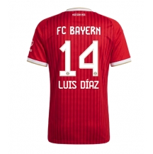 Bayern Munich Luis Diaz #14 Replika Hjemmedrakt Dame 2026-27 Kortermet