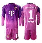 Bayern Munich Manuel Neuer #1 Keeper Replika Tredjedrakt Barn 2025-26 Langermet (+ bukser)