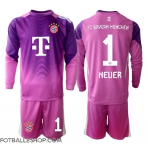 Bayern Munich Manuel Neuer #1 Keeper Replika Tredjedrakt Barn 2025-26 Langermet (+ bukser)