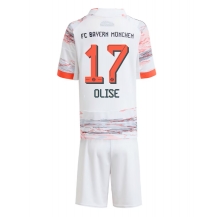 Bayern Munich Michael Olise #17 Replika Bortedrakt Barn 2025-26 Kortermet (+ bukser)