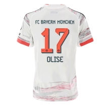 Bayern Munich Michael Olise #17 Replika Bortedrakt Dame 2025-26 Kortermet
