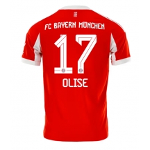 Bayern Munich Michael Olise #17 Replika Hjemmedrakt 2025-26 Kortermet