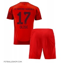 Bayern Munich Michael Olise #17 Replika Hjemmedrakt Barn 2024-25 Kortermet (+ bukser)