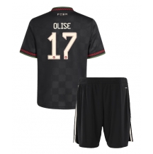 Bayern Munich Michael Olise #17 Replika Tredjedrakt Barn 2025-26 Kortermet (+ bukser)