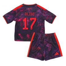 Bayern Munich Michael Olise #17 Replika Tredjedrakt Barn 2026-27 Kortermet (+ bukser)