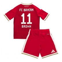 Bayern Munich Nathaniel Brown #11 Replika Hjemmedrakt Barn 2026-27 Kortermet (+ bukser)