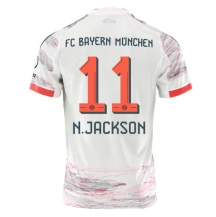 Bayern Munich Nicolas Jackson #11 Replika Bortedrakt 2025-26 Kortermet