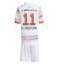 Bayern Munich Nicolas Jackson #11 Replika Bortedrakt Barn 2025-26 Kortermet (+ bukser)
