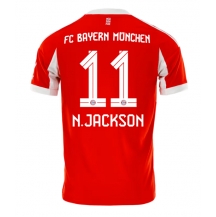Bayern Munich Nicolas Jackson #11 Replika Hjemmedrakt 2025-26 Kortermet