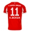 Bayern Munich Nicolas Jackson #11 Replika Hjemmedrakt 2025-26 Kortermet