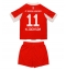Bayern Munich Nicolas Jackson #11 Replika Hjemmedrakt Barn 2025-26 Kortermet (+ bukser)