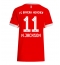 Bayern Munich Nicolas Jackson #11 Replika Hjemmedrakt Dame 2025-26 Kortermet