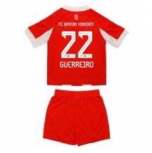 Bayern Munich Raphael Guerreiro #22 Replika Hjemmedrakt Barn 2025-26 Kortermet (+ bukser)