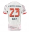 Bayern Munich Sacha Boey #23 Replika Bortedrakt 2025-26 Kortermet