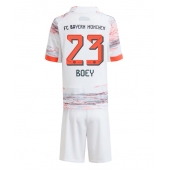 Bayern Munich Sacha Boey #23 Replika Bortedrakt Barn 2025-26 Kortermet (+ bukser)