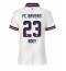 Bayern Munich Sacha Boey #23 Replika Bortedrakt Dame 2026-27 Kortermet