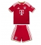 Bayern Munich Sacha Boey #23 Replika Hjemmedrakt Barn 2026-27 Kortermet (+ bukser)