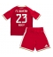 Bayern Munich Sacha Boey #23 Replika Hjemmedrakt Barn 2026-27 Kortermet (+ bukser)
