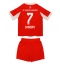 Bayern Munich Serge Gnabry #7 Replika Hjemmedrakt Barn 2025-26 Kortermet (+ bukser)