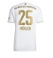 Bayern Munich Thomas Muller #25 Replika Bortedrakt 2022-23 Kortermet