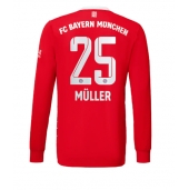Bayern Munich Thomas Muller #25 Replika Hjemmedrakt 2022-23 Langermet