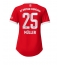 Bayern Munich Thomas Muller #25 Replika Hjemmedrakt Dame 2022-23 Kortermet