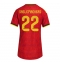 Belgia Alexis Saelemaekers #22 Replika Hjemmedrakt Dame VM 2026 Kortermet