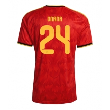 Belgia Amadou Onana #24 Replika Hjemmedrakt VM 2026 Kortermet