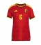 Belgia Axel Witsel #6 Replika Hjemmedrakt Dame VM 2026 Kortermet Belgia Axel Witsel #6 Replika Hjemmedrakt Dame VM 2026 Kortermet