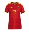Belgia Charles De Ketelaere #17 Replika Hjemmedrakt Dame VM 2026 Kortermet