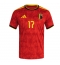 Belgia Charles De Ketelaere #17 Replika Hjemmedrakt VM 2026 Kortermet