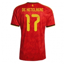 Belgia Charles De Ketelaere #17 Replika Hjemmedrakt VM 2026 Kortermet