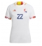 Belgia Charles De Ketelaere #22 Replika Bortedrakt Dame VM 2022 Kortermet