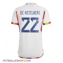 Belgia Charles De Ketelaere #22 Replika Bortedrakt VM 2022 Kortermet