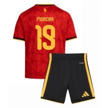 Belgia Diego Moreira #19 Replika Hjemmedrakt Barn VM 2026 Kortermet (+ bukser)