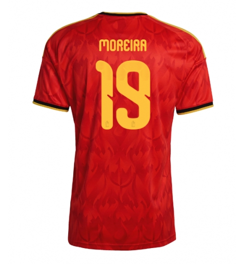 Belgia Diego Moreira #19 Replika Hjemmedrakt VM 2026 Kortermet Belgia Diego Moreira #19 Replika Hjemmedrakt VM 2026 Kortermet