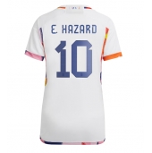 Belgia Eden Hazard #10 Replika Bortedrakt Dame VM 2022 Kortermet