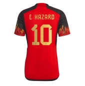 Belgia Eden Hazard #10 Replika Hjemmedrakt VM 2022 Kortermet