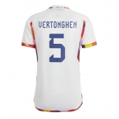 Belgia Jan Vertonghen #5 Replika Bortedrakt VM 2022 Kortermet