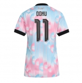 Belgia Jeremy Doku #11 Replika Bortedrakt Dame VM 2026 Kortermet