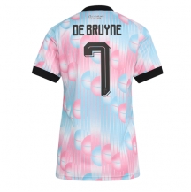 Belgia Kevin De Bruyne #7 Replika Bortedrakt Dame VM 2026 Kortermet