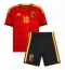Belgia Leandro Trossard #10 Replika Hjemmedrakt Barn VM 2026 Kortermet (+ bukser)