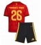 Belgia Matias Fernandez-Pardo #26 Replika Hjemmedrakt Barn VM 2026 Kortermet (+ bukser)